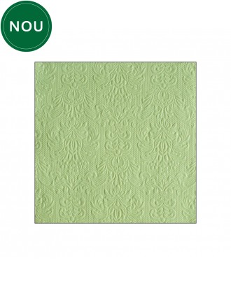 Servetele de masa, 15 buc, 33x33 cm, Elegance Pale Green - AMBIENTE